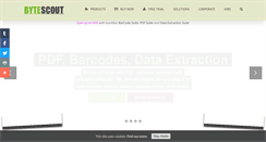 Desktop Screenshot of bytescout.com